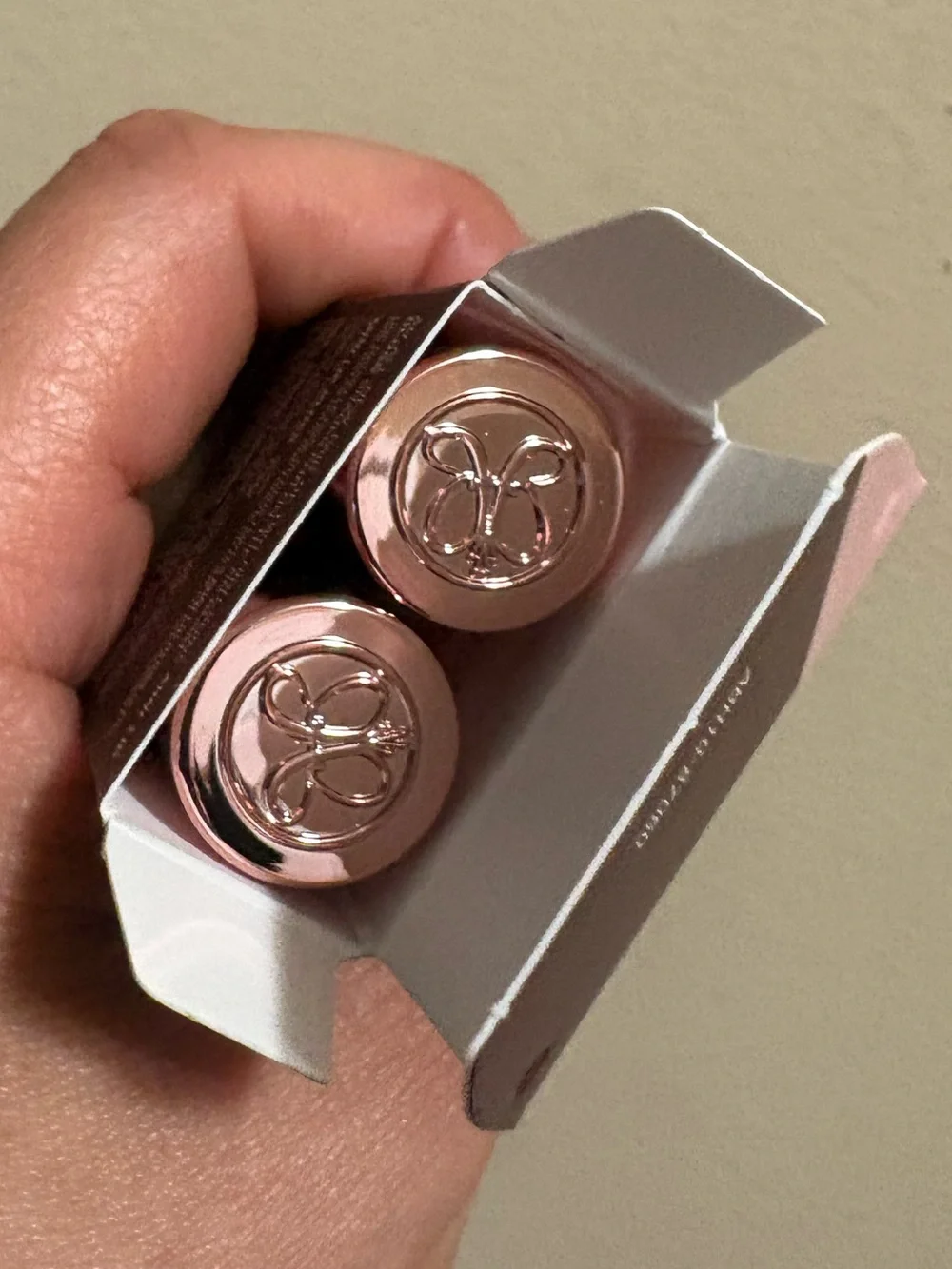 Anastasia Beverly Hills High Shine Mini Lip Gloss Duo - MOLTEN AURA Brand New .